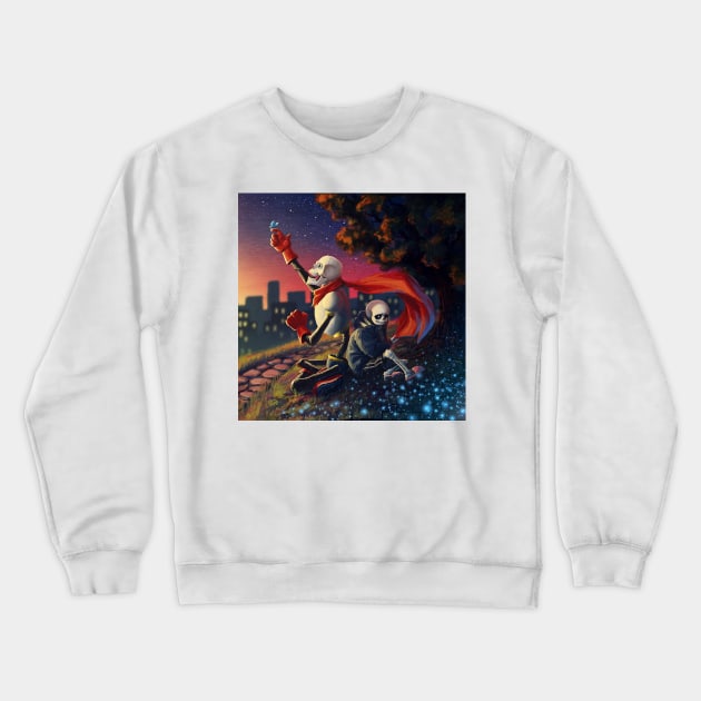 Sans & Papyrus Crewneck Sweatshirt by ZlaGo